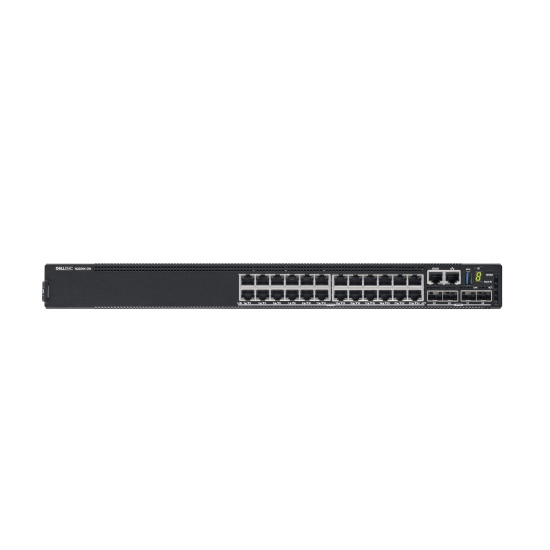 DELL N2224X-ON Managed L3 Gigabit Ethernet (10/100/1000) 1U Black Image