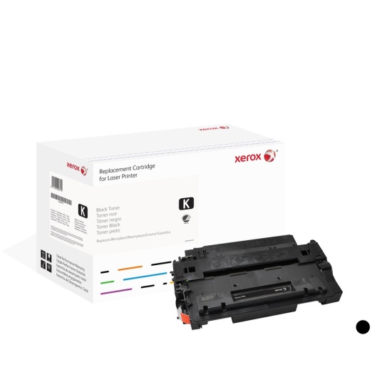 Everyday (TM) Mono Remanufactured Toner by Xerox compatible with HP 55X (CE255X), High Yield Image