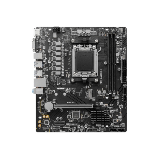 MSI PRO A620M-E motherboard AMD A620 Socket AM5 mini ATX Image