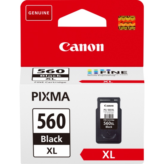 Canon PG-560XL High Yield Black Ink Cartridge Image