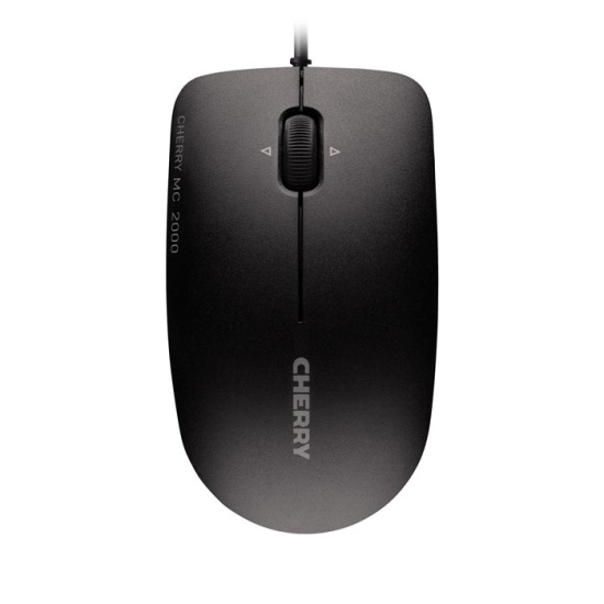 CHERRY MC 2000 Corded Mouse with Tilt Wheel, Black, USB Image