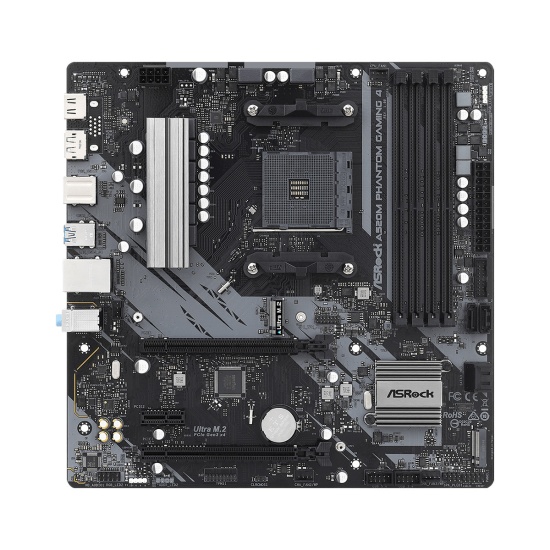 Asrock A520M Phantom Gaming 4 AMD A520 Socket AM4 micro ATX Image