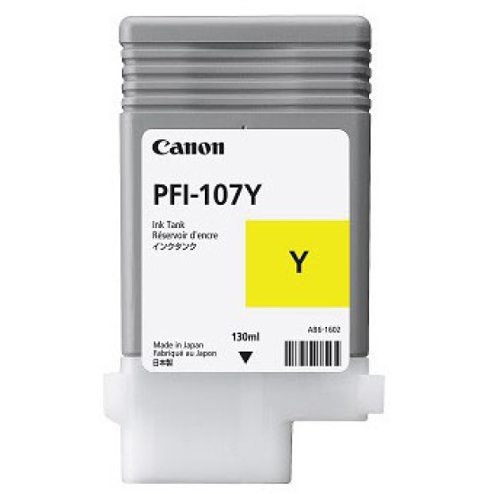 Canon PFI-107Y ink cartridge 1 pc(s) Original Yellow Image