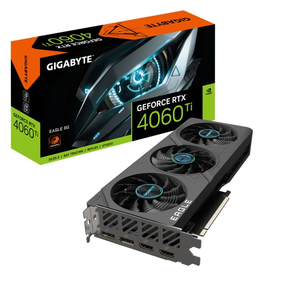 Gigabyte GeForce RTX 4060 Ti EAGLE 8G NVIDIA 8 GB GDDR6 Image