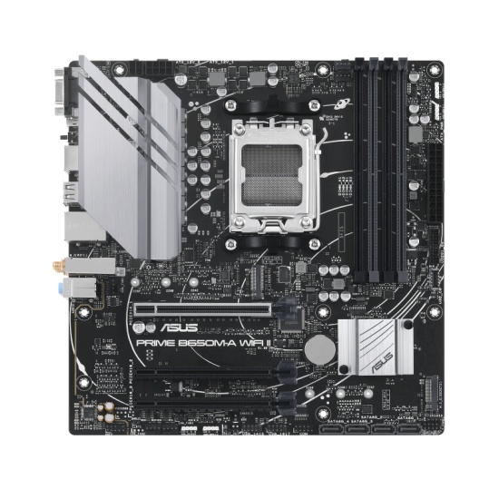 ASUS PRIME B650M-A WIFI II AMD B650 Socket AM5 micro ATX Image