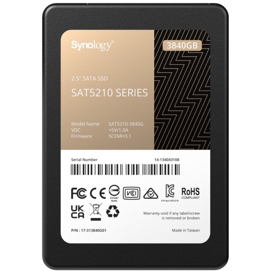 Synology SSD 2.5” SATA 3840GB 2.5