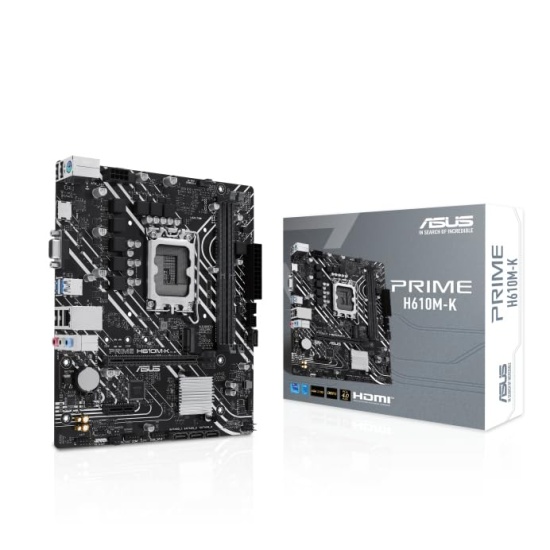 ASUS Prime H610M-K Intel H610 LGA 1700 micro ATX Image
