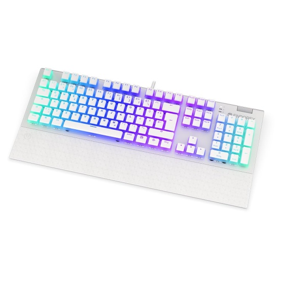 ENDORFY Omnis keyboard USB QWERTZ German White Image