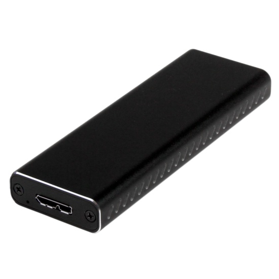 StarTech.com M.2 SSD Enclosure for M.2 SATA SSDs - USB 3.0 (5Gbps) with UASP Image