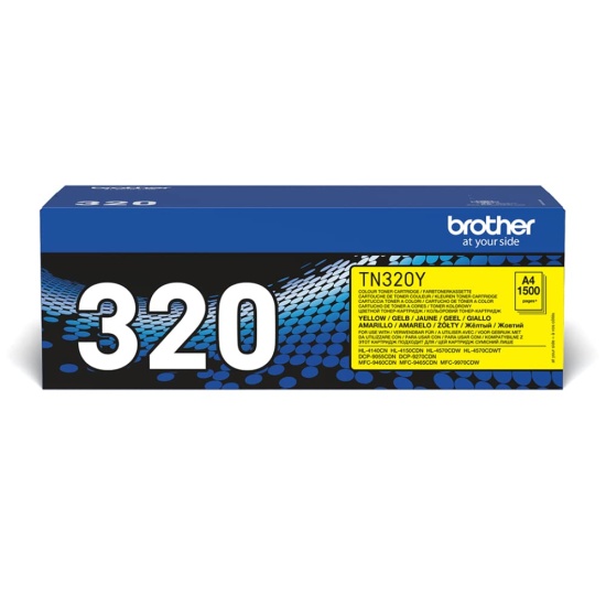 Brother TN-320Y toner cartridge 1 pc(s) Original Yellow Image