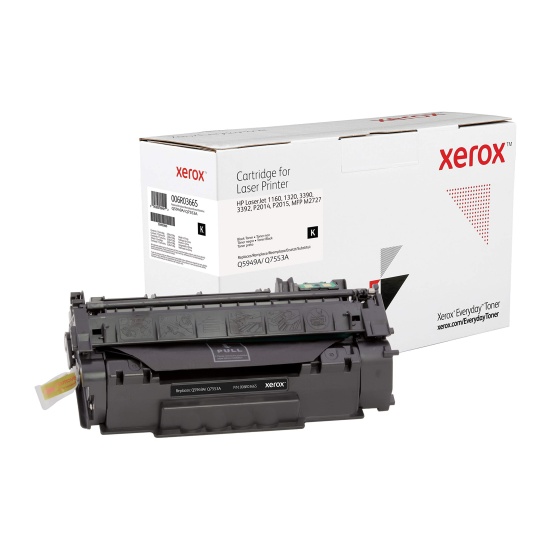 Everyday (TM) Black Toner by Xerox compatible with HP 49A/53A (Q5949A/ Q7553A) Image