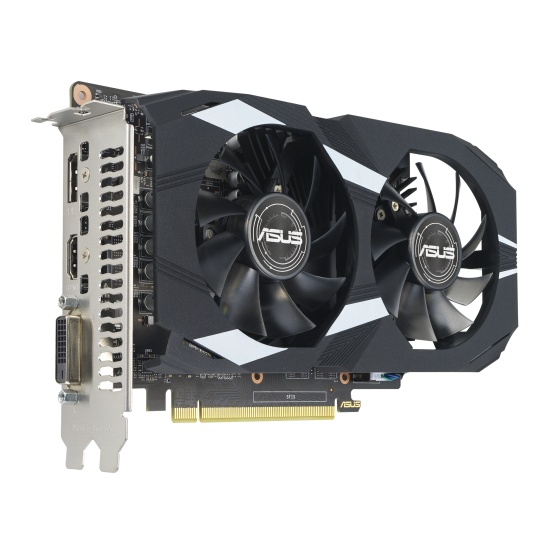 ASUS Dual -GTX1650-O4GD6-P-EVO NVIDIA GeForce GTX 1650 4 GB GDDR6 Image