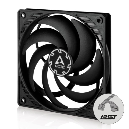 ARCTIC P12 Slim PWM PST Pressure-optimised 120 mm PWM Fan with integrated Y-cable Image