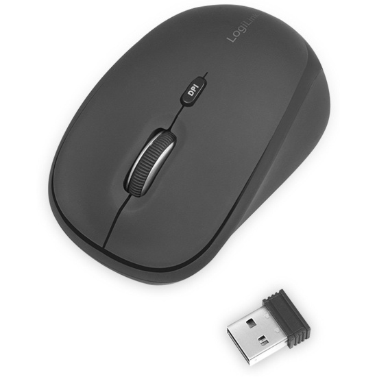 LogiLink ID0193 mouse Right-hand RF Wireless Optical 1600 DPI Image