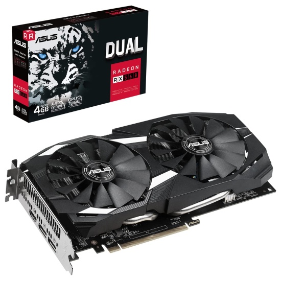 ASUS DUAL-RX560-4G AMD Radeon RX 560 4 GB GDDR5 Image