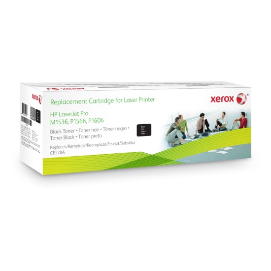 Everyday Remanufactured Black Toner by Xerox replaces HP 78A (CE278A), Standard Capacity Image