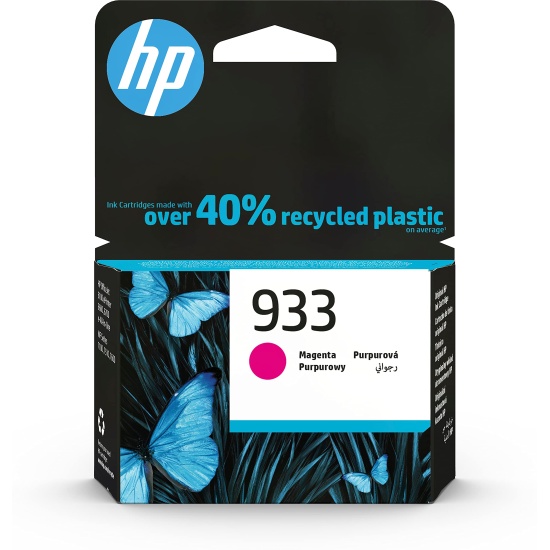 HP 933 Magenta Original Ink Cartridge Image