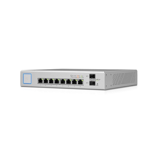 Ubiquiti UniFi US-8-150W Managed L2 Gigabit Ethernet (10/100/1000) Power over Ethernet (PoE) Grey Image
