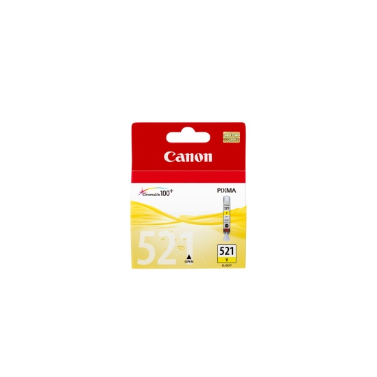 Canon CLI-521Y Yellow Ink Cartridge Image