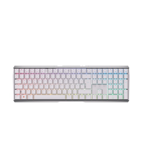 CHERRY MX 3.0S Wireless RGB keyboard RF Wireless + Bluetooth QWERTZ German White Image