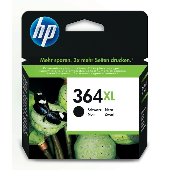 HP 364XL High Yield Black Original Ink Cartridge Image
