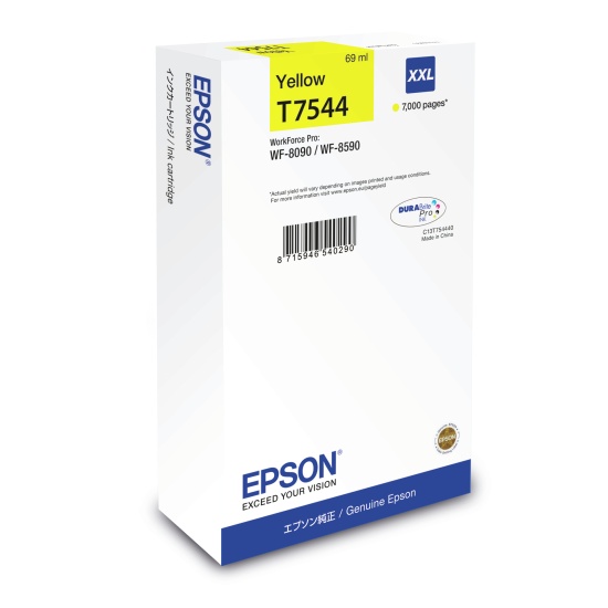 Epson WF-8090 / WF-8590 Ink Cartridge XXL Yellow Image