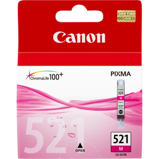 Canon CLI-521M Magenta Ink Cartridge Image