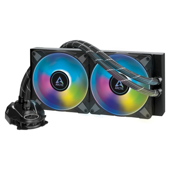 ARCTIC Liquid Freezer II 280 A-RGB - Multi Compatible All-in-One CPU Water Cooler with A-RGB Image