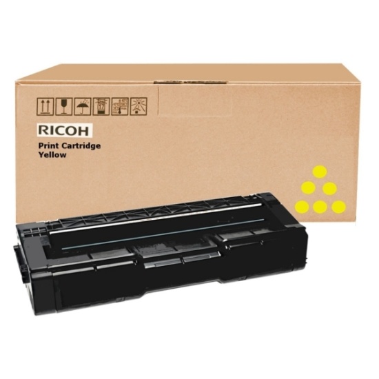 Ricoh 407639 toner cartridge 1 pc(s) Original Yellow Image