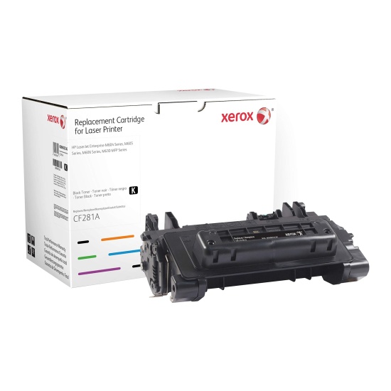 Everyday Remanufactured Black Toner by Xerox replaces HP 81A (CF281A), Standard Capacity Image