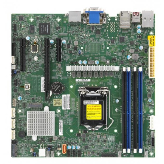 Supermicro MBD-X12SCZ-QF Intel Q470 LGA 1200 (Socket H5) micro ATX Image