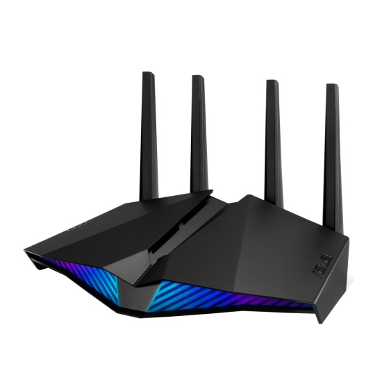 ASUS RT-AX82U wireless router Gigabit Ethernet Dual-band (2.4 GHz / 5 GHz) Black Image