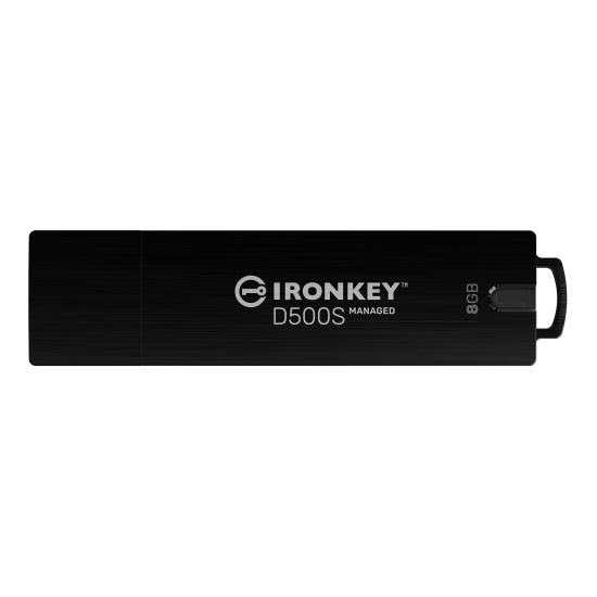 Kingston Technology IronKey D500S USB flash drive 8 GB USB Type-A 3.2 Gen 1 (3.1 Gen 1) Black Image