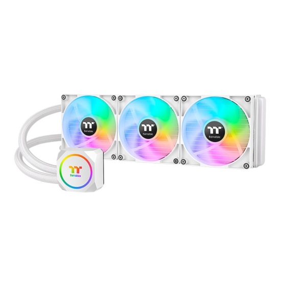 Thermaltake TH420 ARGB Sync Processor All-in-one liquid cooler White Image
