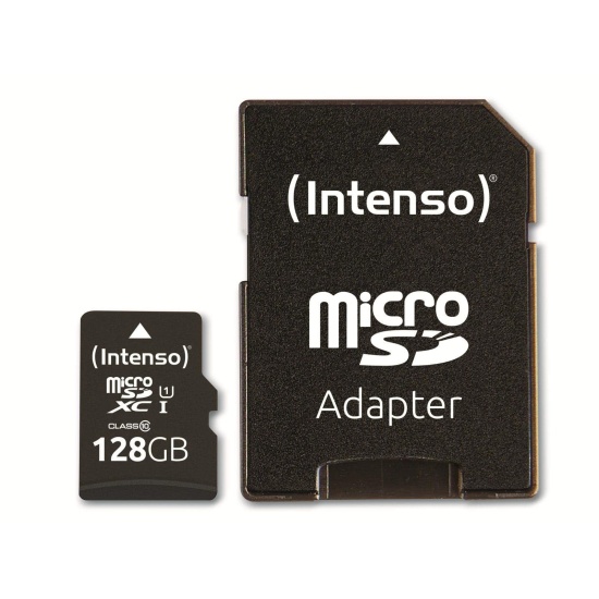 Intenso 3424491 memory card 128 GB MicroSD UHS-I Class 10 Image