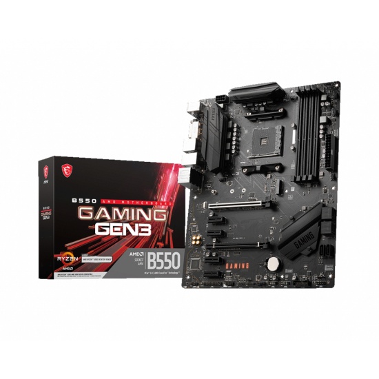 MSI B550 GAMING GEN3 AMD B550 Socket AM4 ATX Image