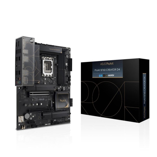 ASUS PROART B760-CREATOR D4 Intel B760 LGA 1700 ATX Image