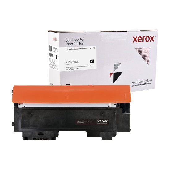 Everyday (TM) Black Toner by Xerox compatible with HP 117A (W2070A), Standard Yield Image