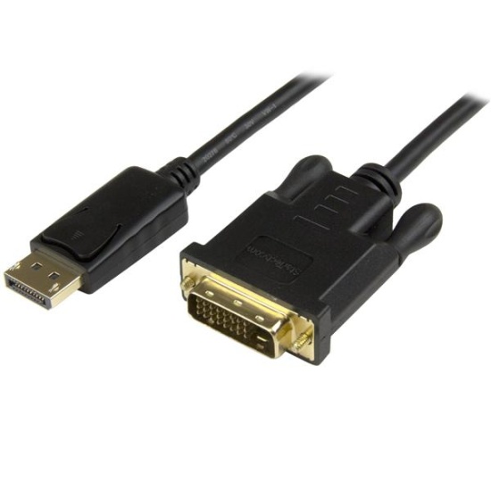 StarTech.com DisplayPort to DVI Converter Cable - 3ft - 1920x1200 Image