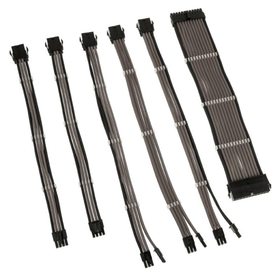 Kolink Core Adept Braided Cable Extension Kit - Gunmetal Image