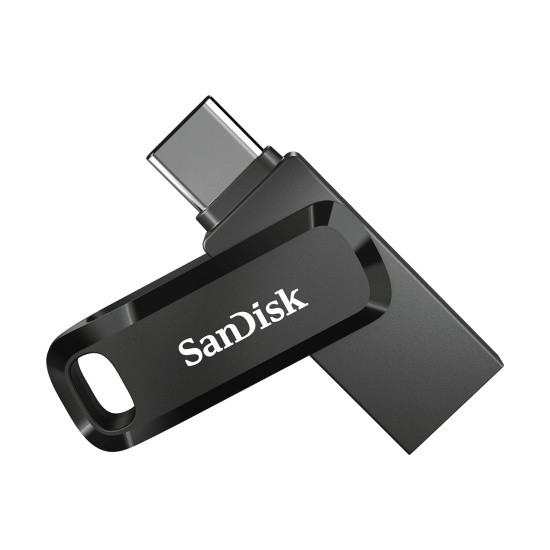 SanDisk Ultra Dual Drive Go USB flash drive 64 GB USB Type-A / USB Type-C 3.2 Gen 1 (3.1 Gen 1) Black Image