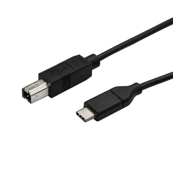 StarTech.com USB-C to USB-B Printer Cable - M/M - 3 m (10 ft.) - USB 2.0 Image