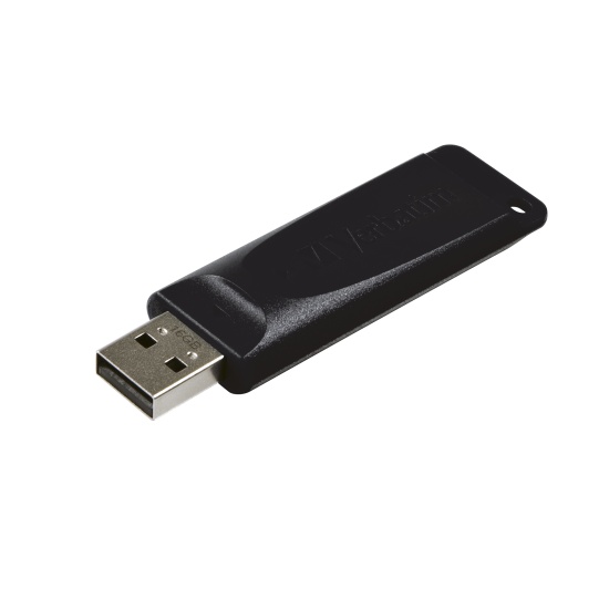 Verbatim Slider - USB Drive 16 GB - Black Image