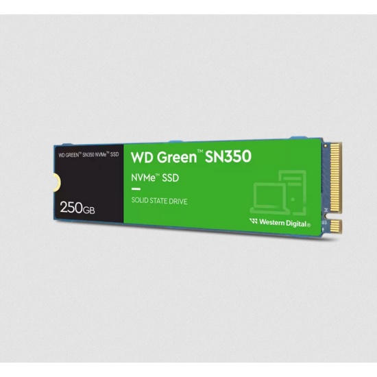 Western Digital Green SN350 M.2 250 GB PCI Express 3.0 TLC NVMe Image