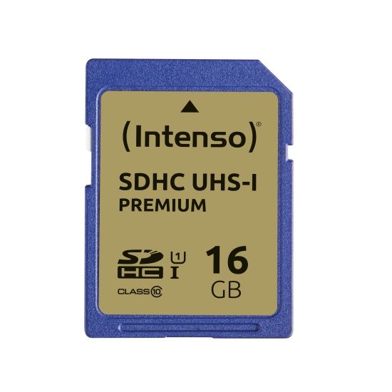 Intenso 3421470 memory card 16 GB SDHC UHS-I Class 10 Image