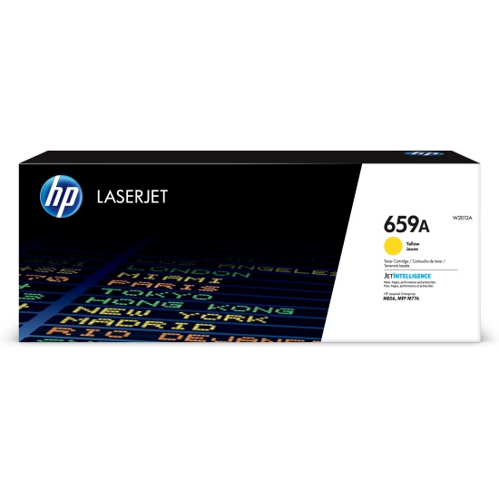 HP LaserJet 659A Yellow Original Toner Cartridge Image