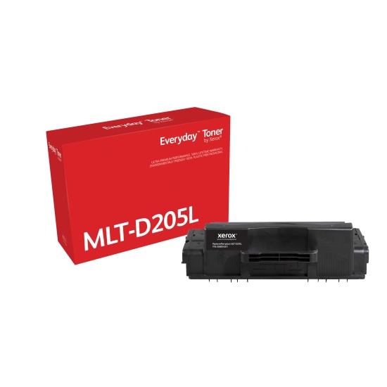 Everyday (TM) Black Toner by Xerox compatible with Samsung MLT-D205L, High Yield Image