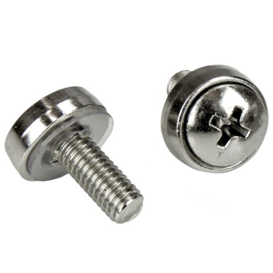 StarTech.com M5 Rack Screws and M5 Cage Nuts - 20 Pack Image