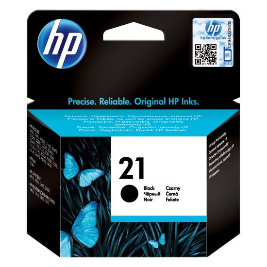 HP 21 Black Original Ink Cartridge Image