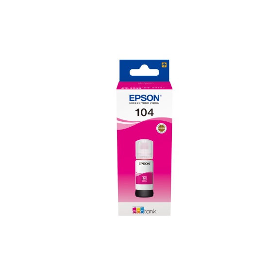 Epson 104 EcoTank Magenta ink bottle Image